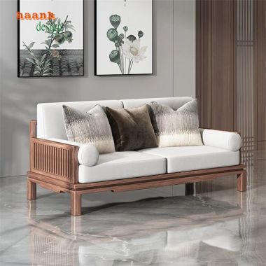 Sofa gỗ óc chó Sự lựa chọn hoàn hảo cho không gian-SFH 004