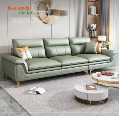 Sofa giả da phòng khách hiện đại chất lượng và sang trọng SFN 002