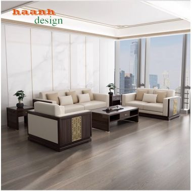 Sofa gỗ phòng lãnh đạo doanh nghiệp tinh tế SFVP 003