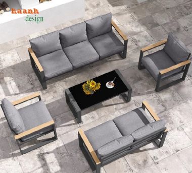 Sofa sắt ngoài trời tiện ích và bền lâu - SST 005