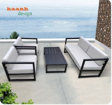 Sofa sắt sơn tĩnh điện ngoài trời SST 003