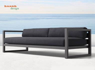 Sofa sắt sơn tĩnh điện ngoài trời SST001