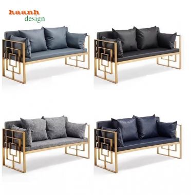 Sofa sắt sơn tĩnh điện phòng khách gia đình hiện đại SFS 003