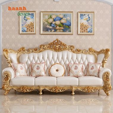 Sofa Phòng Khách Tân Cổ Điển Sang Trọng và Tiện Nghi-SFC 005