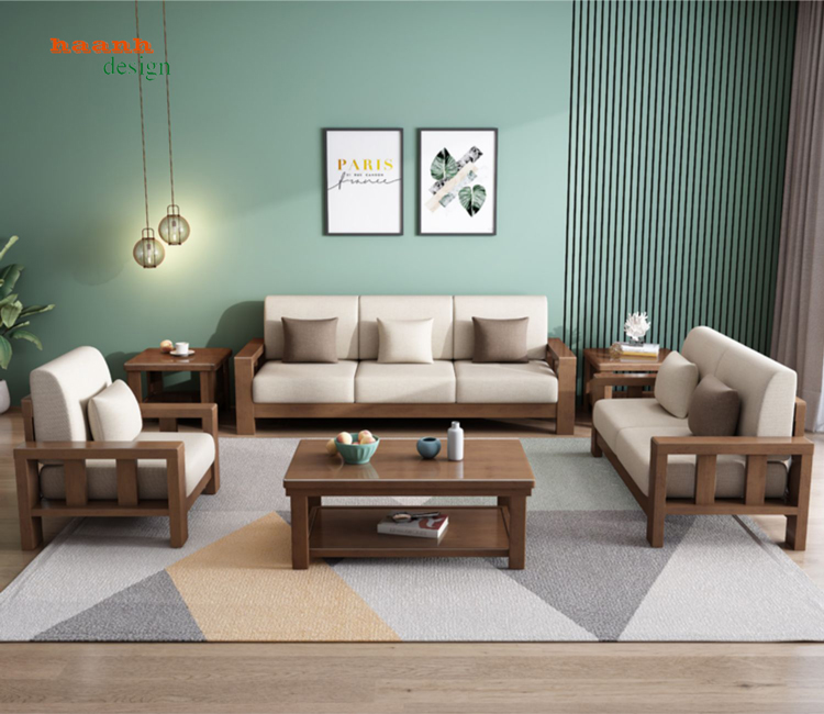 Sofa gỗ tự nhiên 